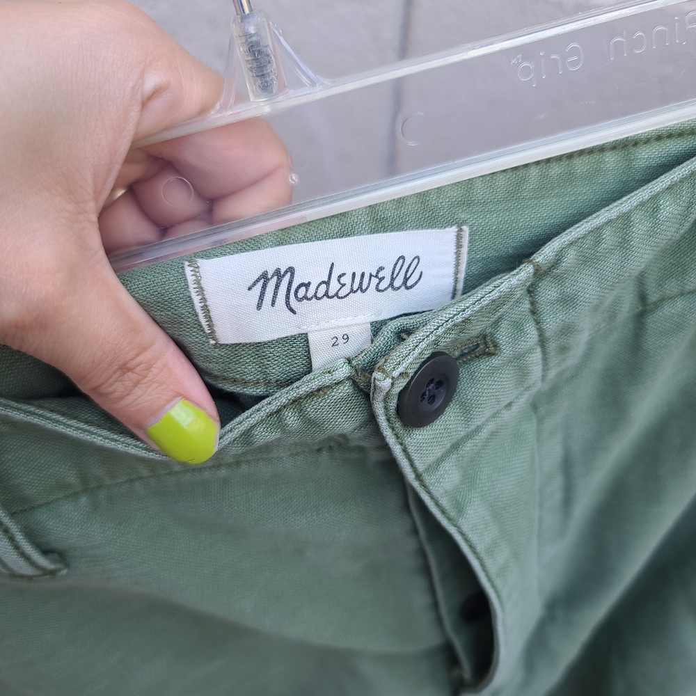 Madewell | Cutoff Cargo Shorts Size 29 Style AO222 - Picture 5 of 8